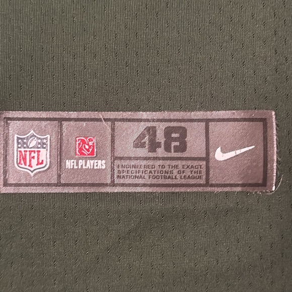 Vintage Green Bay Packers #80 Bennett NFL  embroidered Nike jersey size 48 - Picture 4 of 9